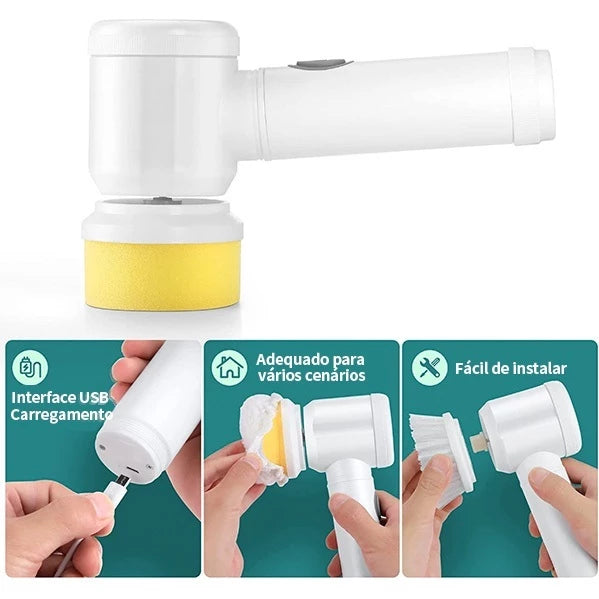 Escova MiniBrush - Praticidade Em Mãos
