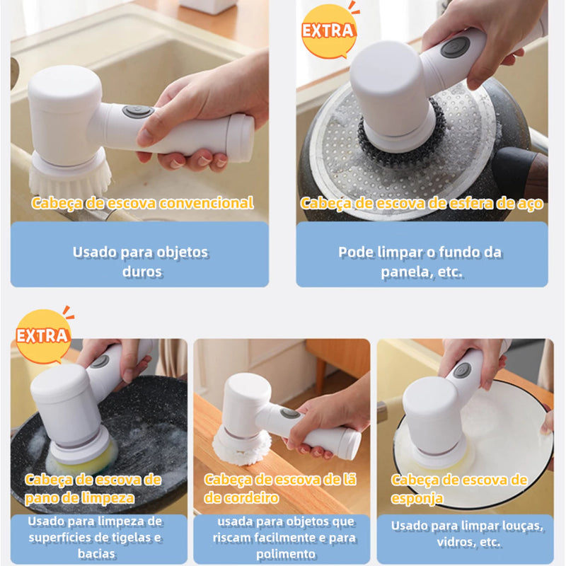 Escova MiniBrush - Praticidade Em Mãos